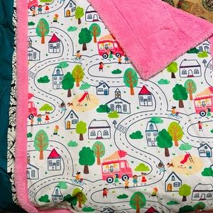 Baby girl baby blanket